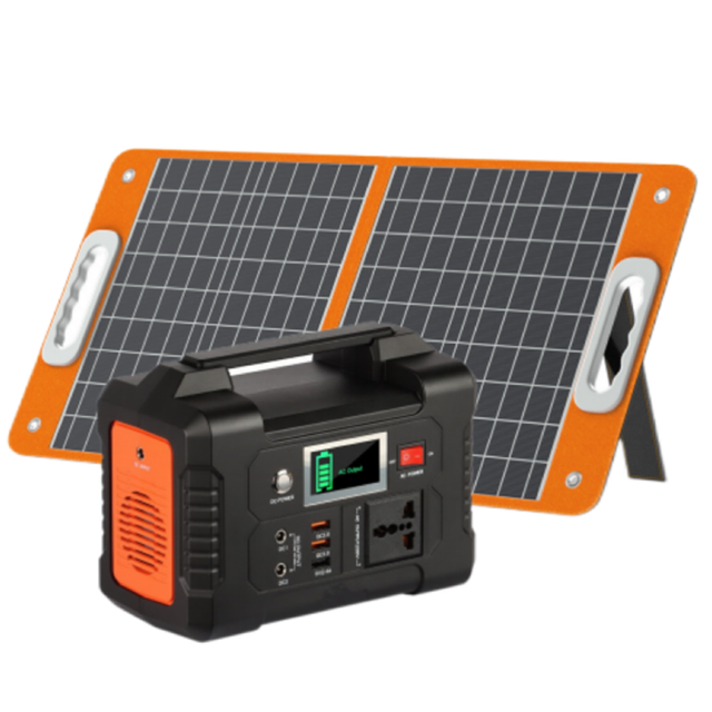 Mini 200W Lithium Ion Energy Storage Outdoor Power Bank Factory Price Portable Solar Generator MPPT Backup Solar Station