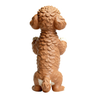 Offre Spéciale Statue de chien mendiant mignon personnalisé OEM, peint à la main, décoration de jardin extérieur pour chemin de cour, sculpture animale réaliste