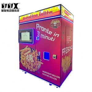 Máquina Expendedora de Snacks Comercial de Lujo con Autoservicio, Papas Fritas Rápidas en 3 Minutos, Control Táctil Automático, NINIX 10L SDK - Product Image 3