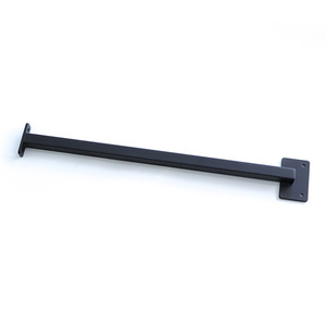 Riel de armario de acero inoxidable para montaje en pared, riel único con amortiguador, herrajes metálicos no desmontables - Product Image 4