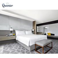 Vente directe d’usine luxe étoiles hôtel meubles modernes accor style hôtel design chambre d’hôtel ensemble de chambre