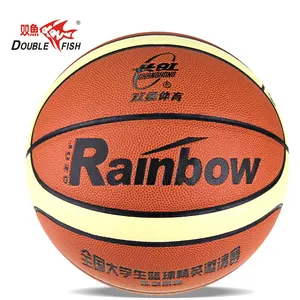 高品质定制标志聚氨酯超细纤维皮革专业篮球比赛和训练