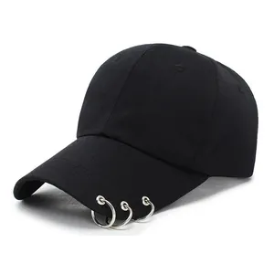 힙합 여성용 야구 모자 링 서클 Snapback 모자 남성용 유니섹스 아빠 모자 조정 가능한 한국어 스타일 Gorra