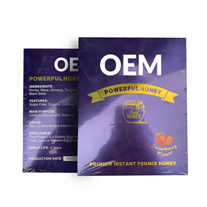 Лидер продаж, готовые к отправке, <span class=keywords><strong>Epimedium</strong></span> MACA Men Power Vitality, медовые, мужские энергетические добавки - Product Image 2