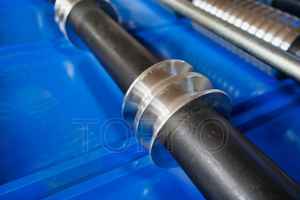 1200mm 먹이 다리 갑판 사다리꼴 지붕 시트 상업용 금속 지붕 용 금속 패널 롤성형 기계 - Product Image 6