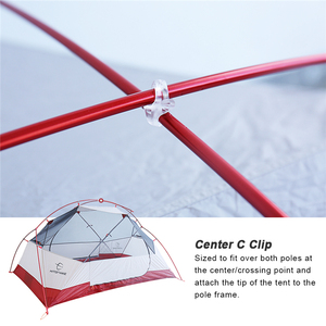 Carpa HOMFUL Impermeable para Exteriores, Ligera, para 2 Personas, de Aluminio Ultraligero - Product Image 6
