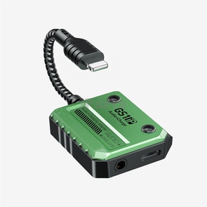 IParts Adattatore 30W GS1 2-in-1 Caricatore Lightning a Jack Audio da 3,5 mm per Cuffie, Adattatore PD per Ricarica Rapida, Accessori per Telefono - Product Image 1