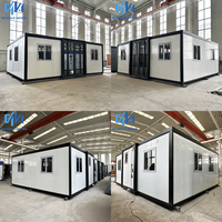 Maison conteneur préfabriquée extensible Qinghong aux normes locales, 40 pieds ou 20 pieds, 1 à 5 chambres, garantie 5 ans, design moderne, prix usine
