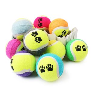 Hochwertiges umwelt freundliches Gummi-Tennisball-Kau spielzeug zubehör für Hunde - Product Image 1