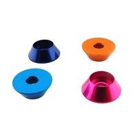 Factory Custom Thin Spacer Washer Anodized Aluminum Washer Colorful Countersunk Washers