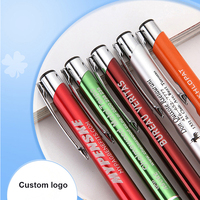 Stylo à bille en aluminium anodisé, très vendu, pour cadeau promotionnel