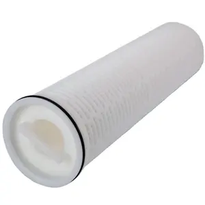 Manufacturer Industrial Water Filter Cartridge 20 60 Inch 5 10 20 Micron PP Pleated High Flow Filter Cartridge For Filter System