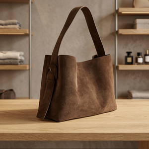 Bolsos de Mano Casuales de Moda de Lujo para Mujer, de Cuero Genuino, Duraderos, Plegables, Impermeables, Ligeros y de Gran Capacidad, BS INTERNATIONAL - Product Image 4