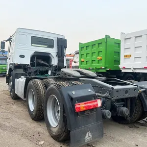 2023 Sinotruck HOWO Novo E Uso Pesado 10 Wheeler Caminhão Cabeça 6X4 Euro 2 371hp 400HP Caminhão Cabeça Do Caminhão Do Trator para Venda