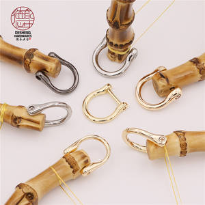 Hoge Kwaliteit Tas Handvat Accessoires Hoefijzer D-Ring D Ring Gesp U Vorm Gespen Gespen D D Ringen Neus Ring 1 Stuks/Opp Zakken + Doos - Product Image 5