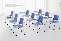 Table et chaise de classe double pour étudiants, mobilier scolaire à prix d'usine