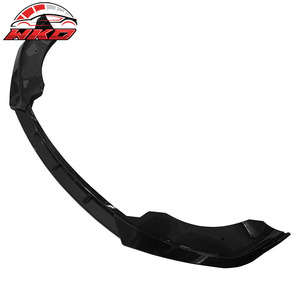 Para Tesla Model S 2021-2025, Estilo IKON, Impresión de Fibra de Carbono, Labio de Parachoques Delantero, PP, 3 Piezas, Kit de Carrocería de Alta Calidad - Product Image 3