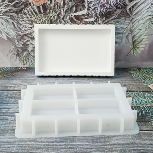 Moule de moulage en résine de silicone fait main Kingnoo, forme irrégulière, 1 pièce, style DIY, ornements décoratifs, outils de pâtisserie, en stock Hebei - Product Image 3