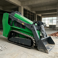 Cougars CG1050 Chargeuse compacte sur chenilles 25HP, broyeur professionnel pour l'aménagement paysager