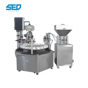 Cosmetic Cream Pneumatic Liquid And Paste Filling Machine