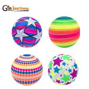 Großhandel PVC aufblasbare Regenbogen Fußball Werbe springen Sportspiel zeug - Product Image 2