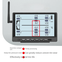 Système de surveillance de la pression des pneus (TPMS) pour camions et autobus à 10 roues, capteurs de température Tymate, 12-33V 315MHz