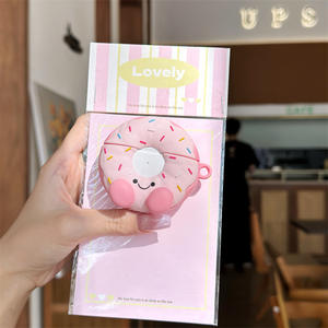 Accessoires pour écouteurs à motif de beignet mignon étui de protection pour <span class=keywords><strong>Apple</strong></span> <span class=keywords><strong>Air</strong></span> <span class=keywords><strong>Pod</strong></span> 4 3 <span class=keywords><strong>2</strong></span> Pro - Product Image 6
