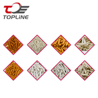 Ligne d'extrusion de chips de maïs épicées Takis Snacks Machine pour la production de chips de tortilla roulées dans une usine alimentaire industrielle