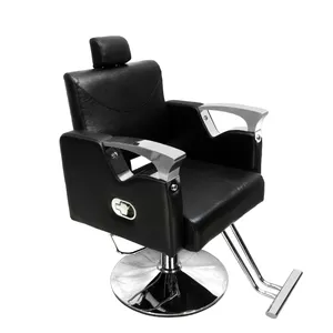 Парикмахерское кресло в стиле ретро с гидравлическим насосом, высококачественное парикмахерское кресло для мужчин в классическом стиле, стул для салона, парикмахерское кресло