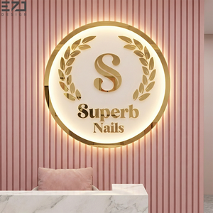 Letrero LED 3D con Retroiluminación para Negocios, Letreros LED para Salón <span class=keywords><strong>de</strong></span> Belleza, Letrero Luminoso con Letras LED <span class=keywords><strong>de</strong></span> EZD Store Company - Product Image 3