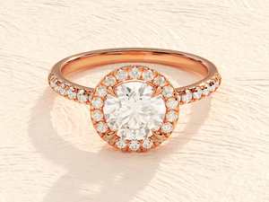 แหวนเพชรโมอิสสีเงินสเตอริงแบบกำหนดเองแหวนแต่งงานหมั้นแหวนทอง18K 925ชุบทองเครื่องประดับตัดอย่างยอดเยี่ยม - Product Image 4