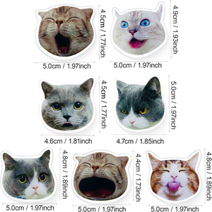 Imán Acrílico Magnético de Doble Cara con Forma de Gato, para Refrigerador, con Empaque Personalizado OEM, Suministro al por Mayor, para Regalo Promocional - Product Image 3