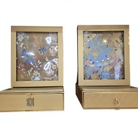 Caja de Embalaje de Cartón Rígido y Resistente de Papel de Lujo para Botellas de Vino Tinto y Licores, Set de Regalo para Festivales y Negocios