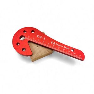 TEBAK W-93 45 90 Grad Aluminium legierung Tiefenmesser Holz schreiber Markierung linie Messgerät Holz bearbeitungs zentrum Finder Mittels ch reiber - Product Image 2