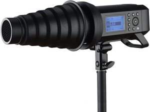 Flash de Exterior <span class=keywords><strong>Ad400</strong></span> <span class=keywords><strong>Pro</strong></span>, Portátil, con Batería de Litio, Disparo Continuo Sincrónico de Alta Velocidad Ad400pro - Product Image 4