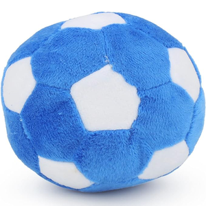 Divertente simpatico giocattolo palla rotonda gioco interattivo cane squittio bambola morbido peluche calcio giocattolo per <span class=keywords><strong>cani</strong></span> di medie e grandi <span class=keywords><strong>razze</strong></span> - Product Image 1