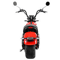 Motocicleta Eléctrica M3 72V 2000W-3000W Citycoco con Llantas Anchas, Chopper, Scooter Eléctrico 45km/h, Homologado para Calle, Batería de Litio para Adultos, EEC COC OEM