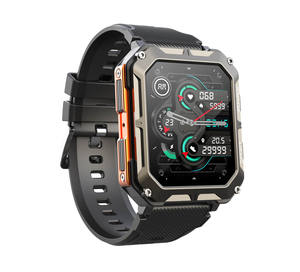 2023 Spovan防水耐衝撃ファッションAndroidスマートウォッチBT呼び出し - Product Image 2