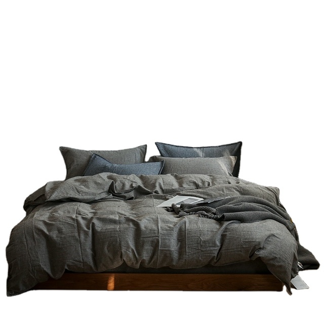 Popular Natural Home Usage Pure Flax 100 French Linen Bedding Bedsheet , Linen Bed Sheet,