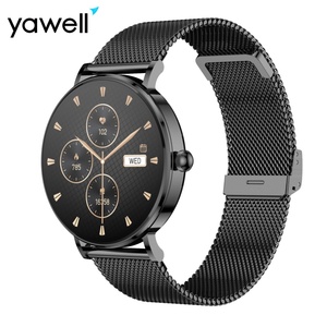 Reloj inteligente Yawell Health, reloj inteligente de presión arterial, reloj inteligente de pantalla grande de forma redonda para mujeres y hombres 2025 - Product Image 1