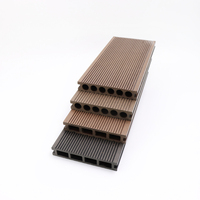 SONSILL Personnalisé Chine Bois Plastique Wpc extérieur 3D gaufrage grain de bois Composite carreaux de terrasse planche Revêtement de sol