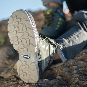 Stivali da lavoro invernali in pelle scamosciata resistente stivali da deserto impermeabili per la costruzione e la fabbrica Chaussure De Securite - Product Image 3