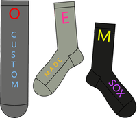 Chaussettes de sport personnalisées avec logo, haute qualité, côtelées, faible MOQ, directement de l'usine