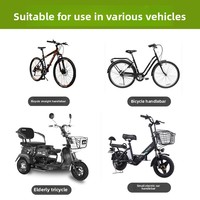 Sac de rangement pour vélo électrique Wuyang Business China, pochette pour téléphone à fixation avant pour scooter, boîte organisatrice pliable en cuir pour femme