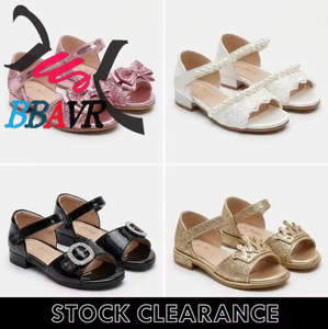Sandalias para Niñas al por Mayor, Diseño de Perlas y Flores, para Todas las Temporadas, Parte Superior de PVC/PU, Suela de EVA/PVC/PU, Zapatos al por Mayor - Product Image 4