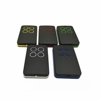 Télécommande universelle sans fil à 4 canaux pour porte de garage, duplicateur de commutateur, fonction d'apprentissage et de copie de code, multifréquence 280-868 MHz