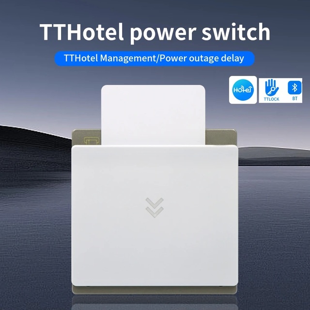 ES3-BT BLE TTHoltel 13.56mhz S50 M1 Card RFID Hotel Energy Saving Switch Rfid Card Power Switch AC180-250V 40A Power Saver