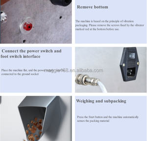 220v/50hz 65w petit numéro de gramme Machine de distribution automatique de poudre sac quantitatif et emballage de <span class=keywords><strong>Film</strong></span> pour l'assaisonnement alimentaire - Product Image 5