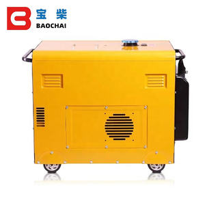 Generatore di Corrente Diesel Monofase per Casa 3kW-10kVA Raffreddato ad Aria Portatile <span class=keywords><strong>Silenzioso</strong></span> Frequenza 50/60Hz per Uso Domestico - Product Image 4