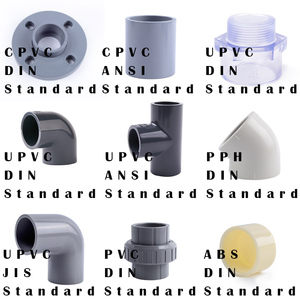 Cpvc Ống phù hợp cho công nghiệp hiệu suất cao nhựa cung cấp nước khuỷu tay mặt bích TEE Ống Công Đoàn kết nối - Product Image 4